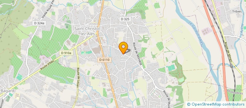 localisation de l'entreprise MONSIEUR JOSEPH TRUPIA  SAINT-CHRISTOL-LEZ-ALES