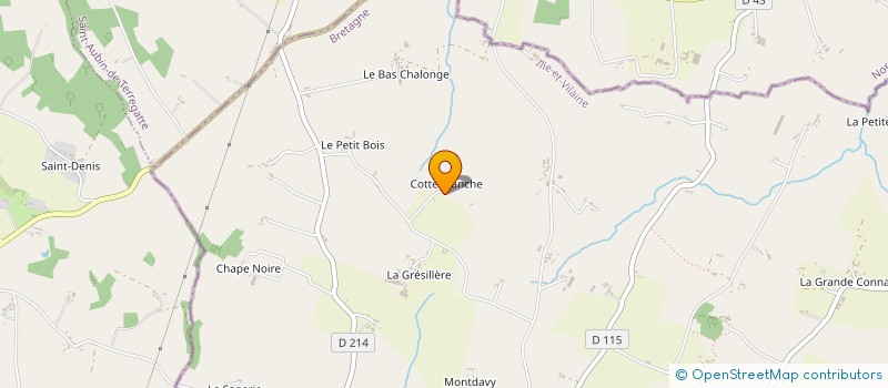 localisation de l'entreprise MONSIEUR JOSEPH TUMOINE  SAINT-GEORGES-DE-REINTEMBAULT