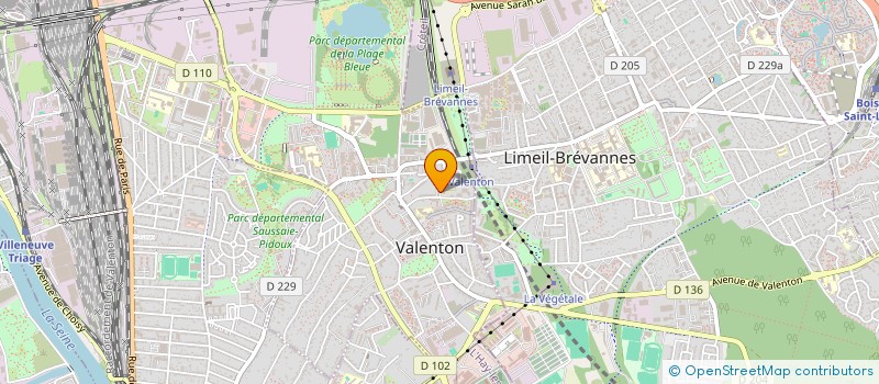 localisation de l'entreprise MONSIEUR JOSEPH UDANOH  VALENTON