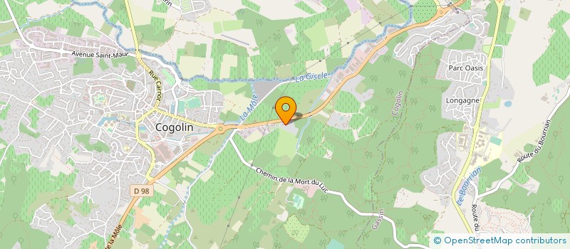 localisation de l'entreprise MONSIEUR JOSEPH UMIA à COGOLIN