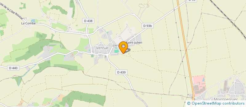 localisation de l'entreprise MONSIEUR JOSEPH USHETTIGE PERERA  VENSAT