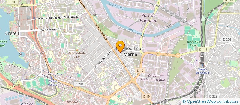 localisation de l'entreprise MONSIEUR JOSEPH VAN BEEN à BONNEUIL-SUR-MARNE