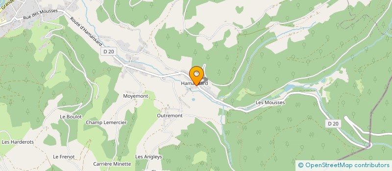 localisation de l'entreprise MONSIEUR JOSEPH VANCON à LE VAL-D'AJOL