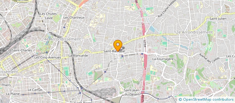 localisation de l'entreprise MONSIEUR JOSEPH VENTURA  MARSEILLE