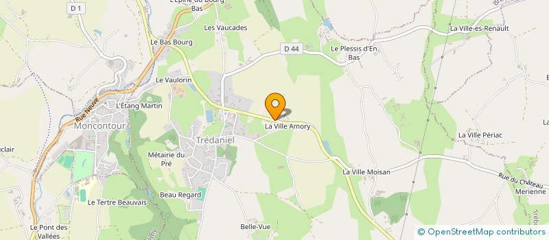 localisation de l'entreprise MONSIEUR JOSEPH VERDES  TREDANIEL