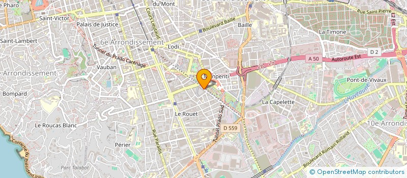 localisation de l'entreprise MONSIEUR JOSEPH VESCHI à MARSEILLE