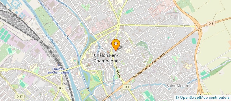 localisation de l'entreprise MONSIEUR JOSEPH VIART  CHALONS-EN-CHAMPAGNE