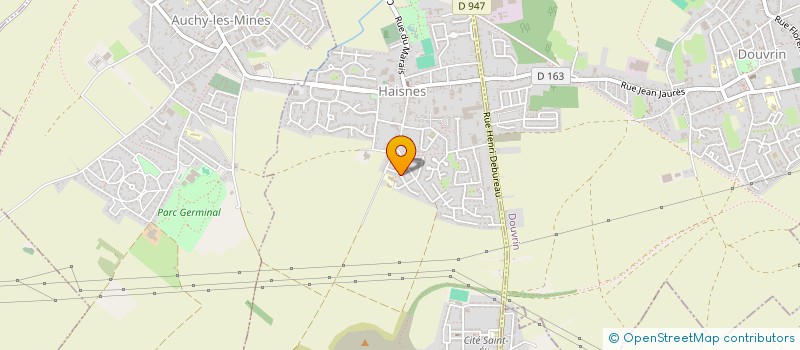 localisation de l'entreprise MONSIEUR JOSEPH VICTORIEN DOCTA NKAM  HAISNES