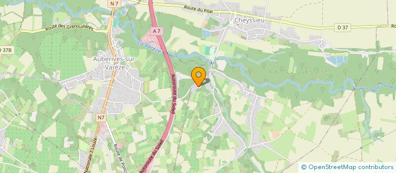 localisation de l'entreprise MONSIEUR JOSEPH VIGOUREUX à AUBERIVES-SUR-VAREZE