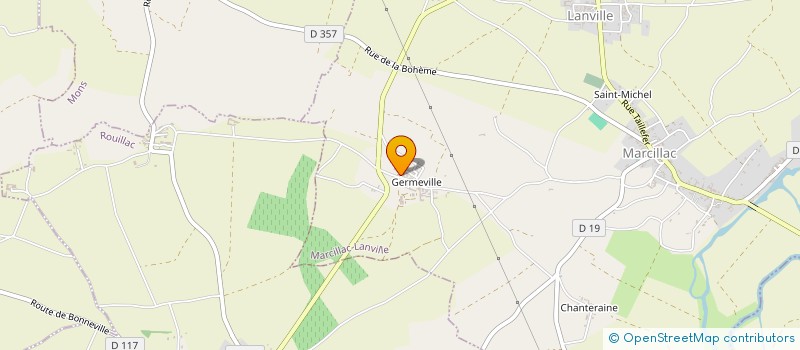 localisation de l'entreprise MONSIEUR JOSEPH VINCENT à ORADOUR