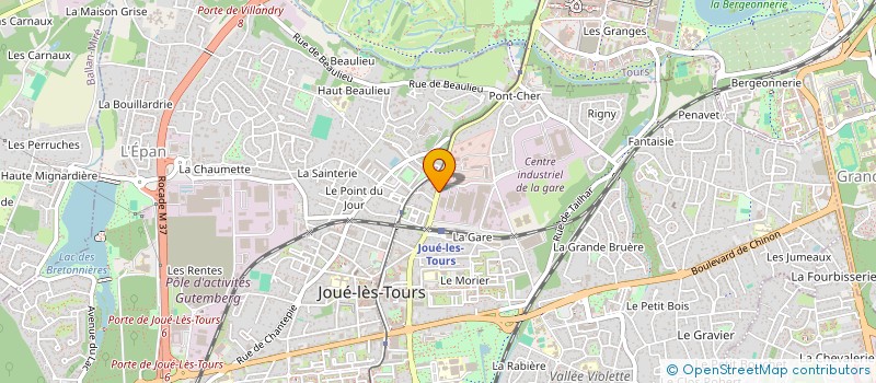 localisation de l'entreprise MONSIEUR JOSEPH VINCENT  TOURS