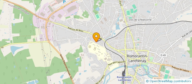 localisation de l'entreprise MONSIEUR JOSEPH VIS à ROMORANTIN-LANTHENAY