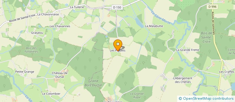 localisation de l'entreprise MONSIEUR JOSEPH VITELLARO à SAINTE-CROIX-EN-BRESSE