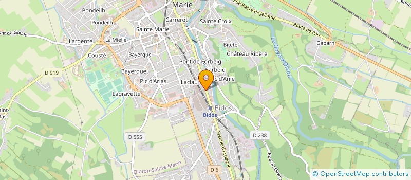 localisation de l'entreprise MONSIEUR JOSEPH VITINI à BIDOS
