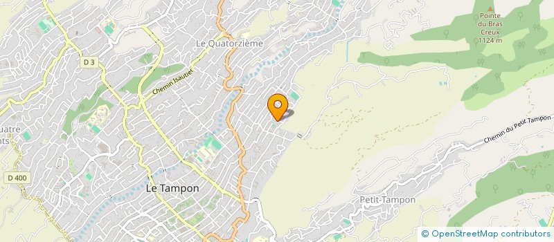 localisation de l'entreprise MONSIEUR JOSEPH VITRY  LE TAMPON