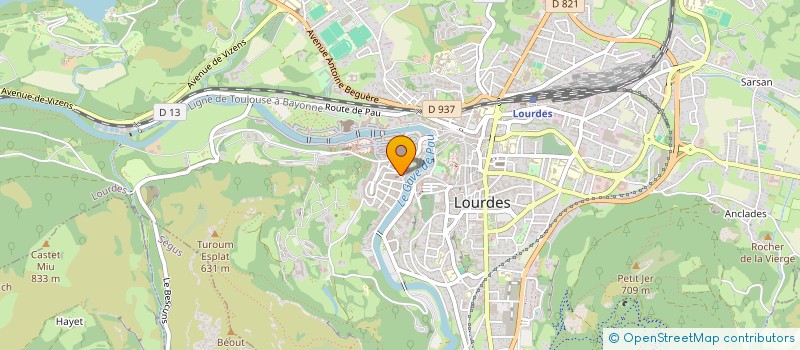 localisation de l'entreprise MONSIEUR JOSEPH VO à LOURDES