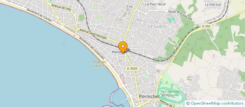 localisation de l'entreprise MONSIEUR JOSEPH VOISIN à PORNICHET
