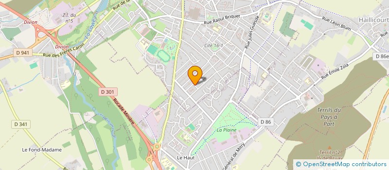 localisation de l'entreprise MONSIEUR JOSEPH WACHALA à BRUAY-LA-BUISSIERE