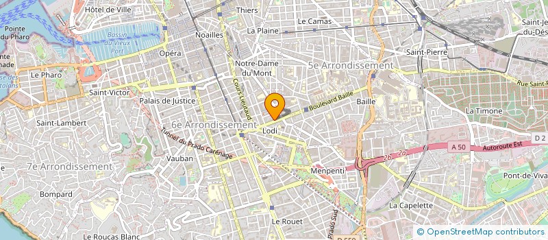 localisation de l'entreprise MONSIEUR JOSEPH WAHBA à MARSEILLE