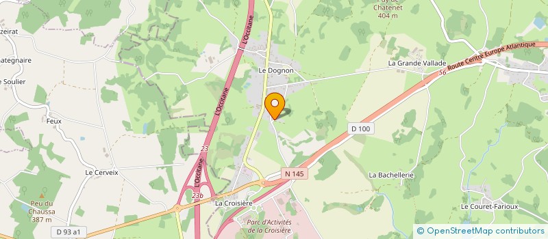 localisation de l'entreprise MONSIEUR JOSEPH WINSTERSHEIM à SAINT-MAURICE-LA-SOUTERRAINE