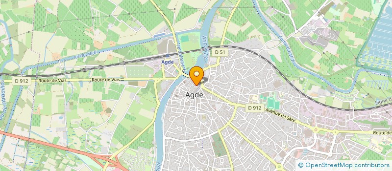 localisation de l'entreprise MONSIEUR JOSEPH WINTERSTAN à AGDE