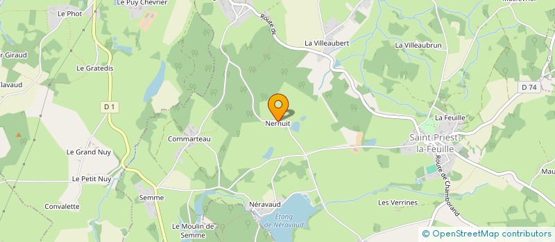 localisation de l'entreprise MONSIEUR JOSEPH WORSLEY à SAINT-PRIEST-LA-FEUILLE