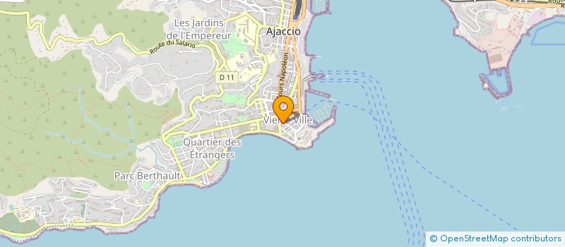 localisation de l'entreprise MONSIEUR JOSEPH YACONI à AJACCIO