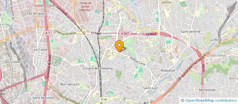 localisation de l'entreprise MONSIEUR JOSEPH ZENOU à MARSEILLE