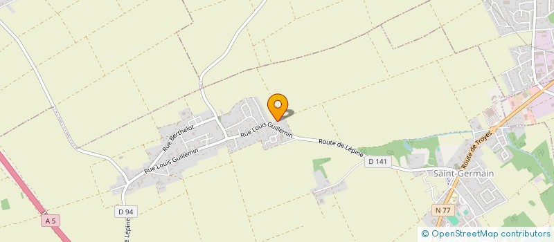 localisation de l'entreprise MONSIEUR JOSEPH ZIPPO  SAINT-GERMAIN