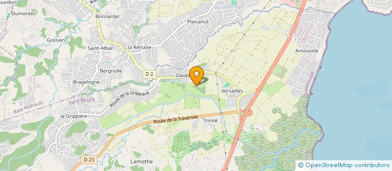 localisation de l'entreprise MONSIEUR JOSETTE BAZIR  PETIT-BOURG