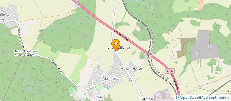 localisation de l'entreprise MONSIEUR JOSH ABAD VALENTINI  MAFFLIERS