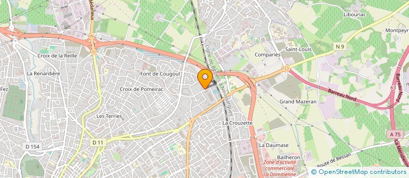 localisation de l'entreprise MONSIEUR JOSHUA BETIN  BEZIERS