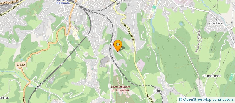 localisation de l'entreprise MONSIEUR JOSHUA DA SILVA GONCALVES  BRIVE-LA-GAILLARDE