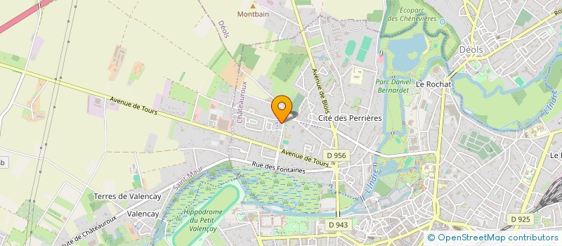 localisation de l'entreprise MONSIEUR JOSHUA DAUCHOT à CHATEAUROUX