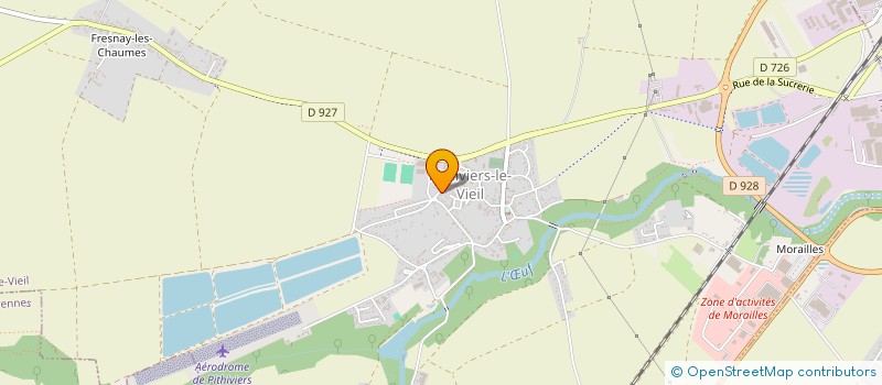 localisation de l'entreprise MONSIEUR JOSHUA DE SOUSA  PITHIVIERS-LE-VIEIL