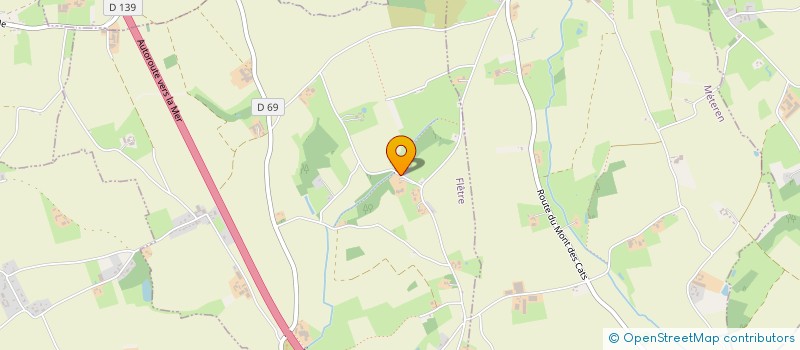 localisation de l'entreprise MONSIEUR JOSHUA DESWARTE  FLETRE