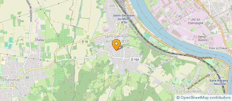 localisation de l'entreprise MONSIEUR JOSHUA DRIDER  SAINT-GERMAIN-AU-MONT-D'OR