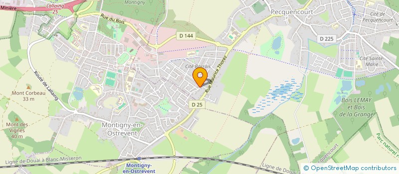 localisation de l'entreprise MONSIEUR JOSHUA DUBUS  PECQUENCOURT