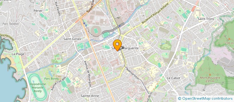 localisation de l'entreprise MONSIEUR JOSHUA ELBEZ  MARSEILLE