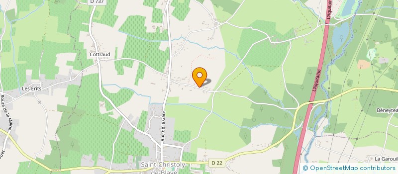 localisation de l'entreprise MONSIEUR JOSHUA FOWLER  SAINT-CHRISTOLY-DE-BLAYE