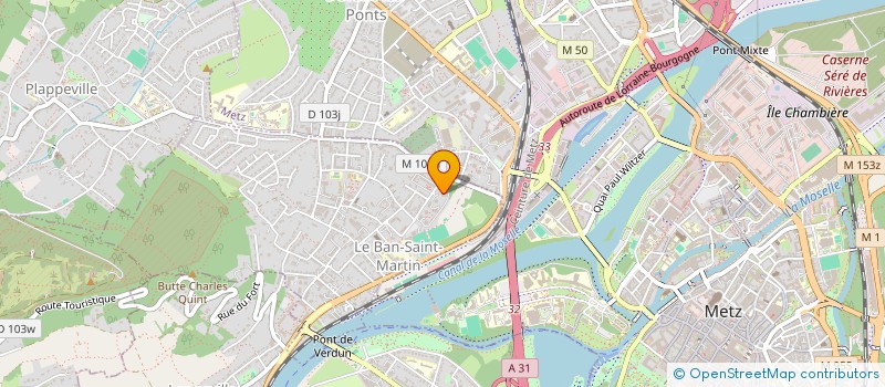 localisation de l'entreprise MONSIEUR JOSHUA GAUTHIER  LE BAN-SAINT-MARTIN