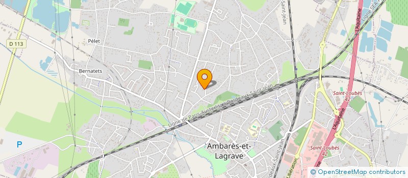 localisation de l'entreprise MONSIEUR JOSHUA GONZALEZ  AMBARES-ET-LAGRAVE