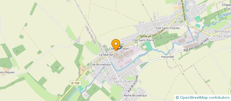 localisation de l'entreprise MONSIEUR JOSHUA HANCOCK  SAINT-OUEN