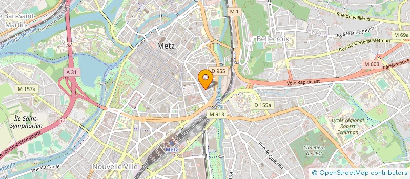 localisation de l'entreprise MONSIEUR JOSHUA HICKEL  METZ