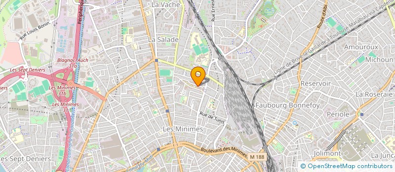 localisation de l'entreprise MONSIEUR JOSHUA JACOB CHOUKROUN  TOULOUSE
