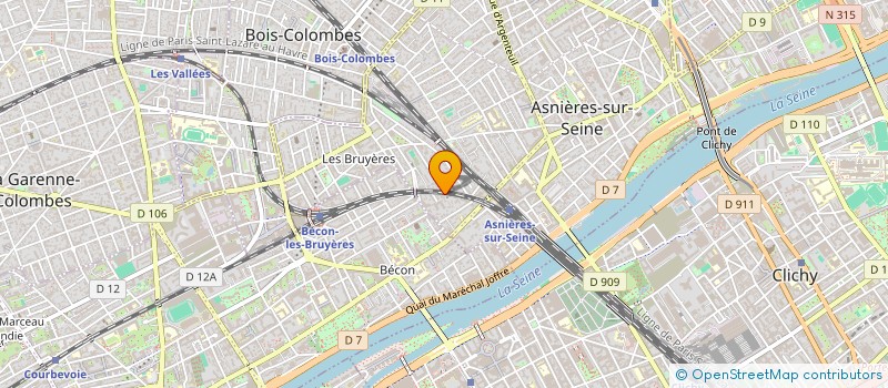 localisation de l'entreprise MONSIEUR JOSHUA JEAN GUILLARD  ASNIERES-SUR-SEINE