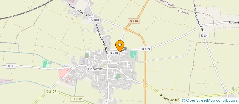 localisation de l'entreprise MONSIEUR JOSHUA KNEPPER  ENNEZAT