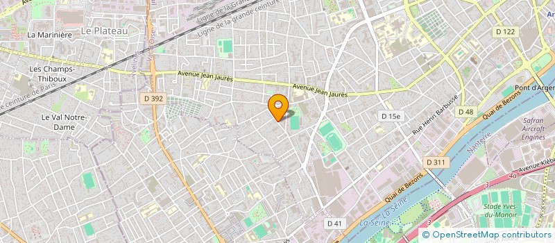 localisation de l'entreprise MONSIEUR JOSHUA LOUISON  ARGENTEUIL