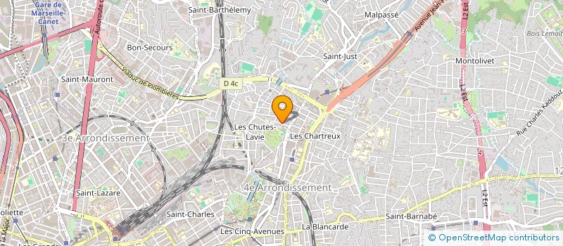 localisation de l'entreprise MONSIEUR JOSHUA M'BALLA à MARSEILLE