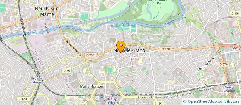 localisation de l'entreprise MONSIEUR JOSHUA NGANGA KAMAU  NOISY-LE-GRAND